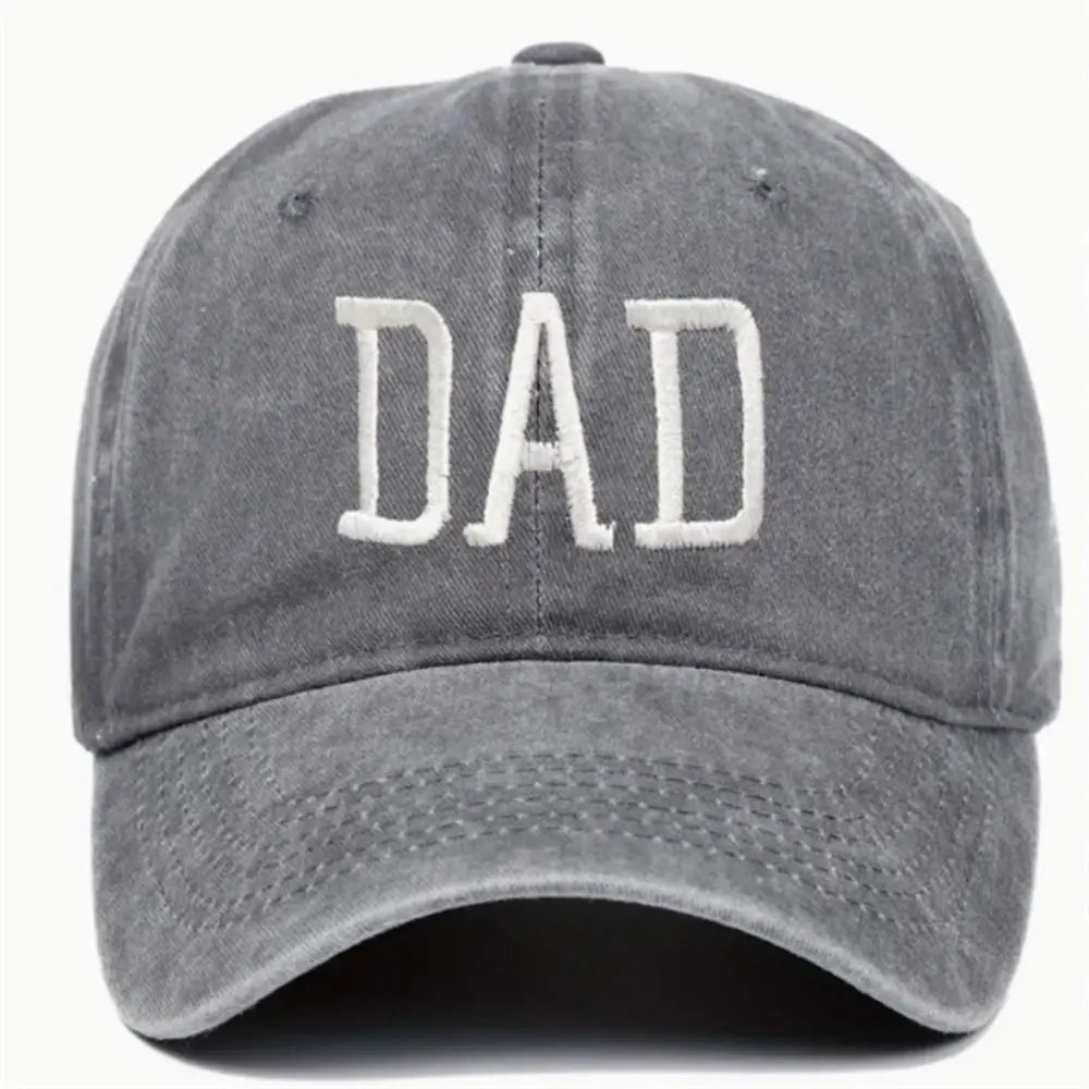 DAD MOM Embroidery Cotton Baseball Cap