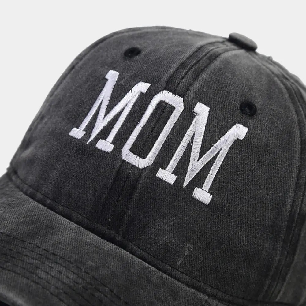 DAD MOM Embroidery Cotton Baseball Cap
