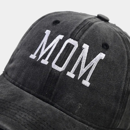 DAD MOM Embroidery Cotton Baseball Cap