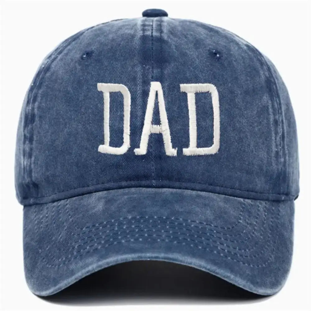 DAD MOM Embroidery Cotton Baseball Cap