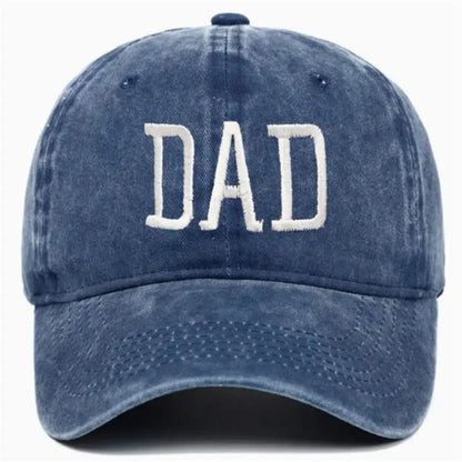 DAD MOM Embroidery Cotton Baseball Cap