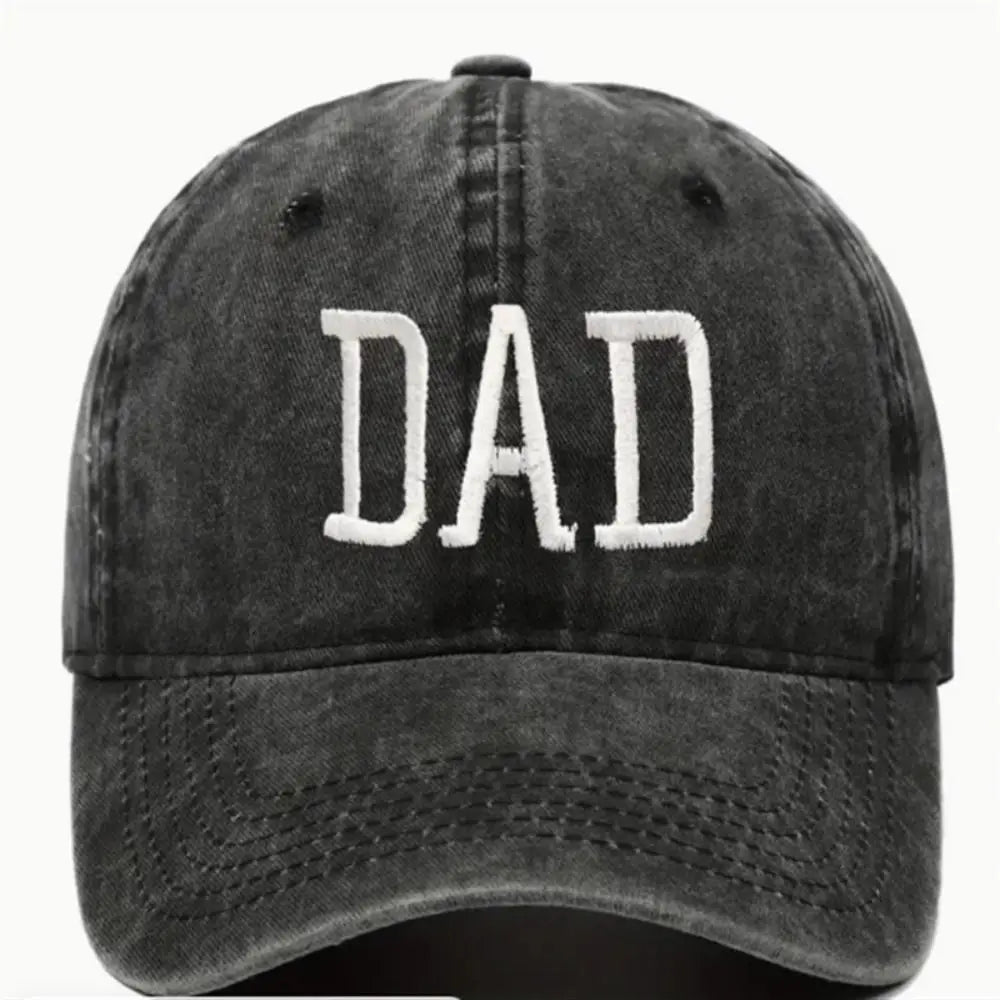 DAD MOM Embroidery Cotton Baseball Cap