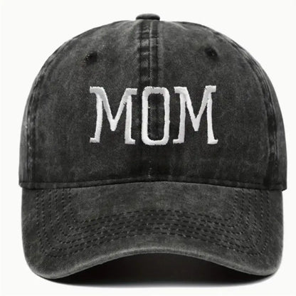 DAD MOM Embroidery Cotton Baseball Cap